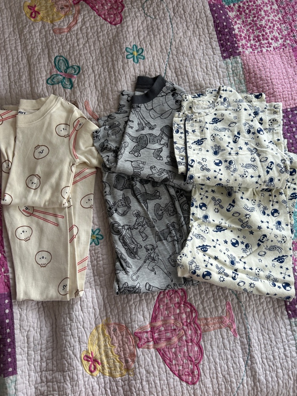 Japanese brand & Old Navy boys pj’s bundle